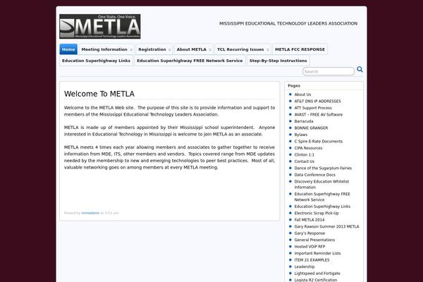 Suffusion theme site design template sample