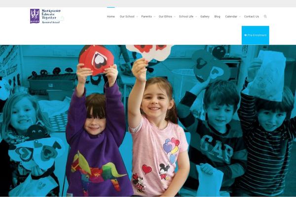 KLEO Child theme site design template sample