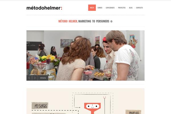 Bigbang theme site design template sample