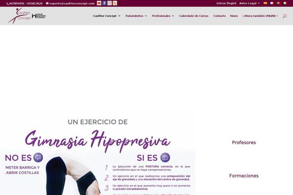 Thempera Child theme site design template sample