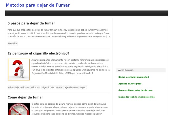 metodosparadejardefumarya.com site used Premium Style
