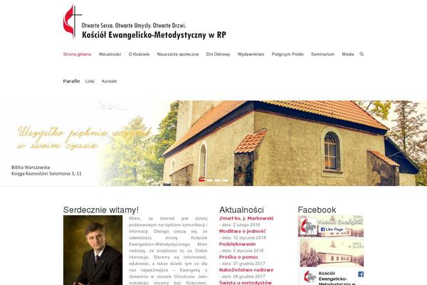 Esteem theme site design template sample