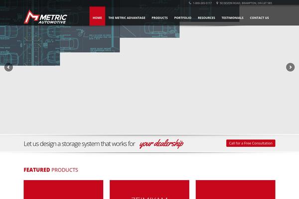 Automotive Child theme site design template sample