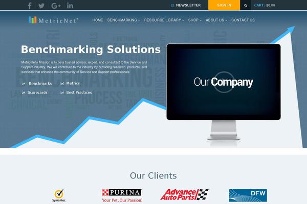 Site using Salient-core plugin
