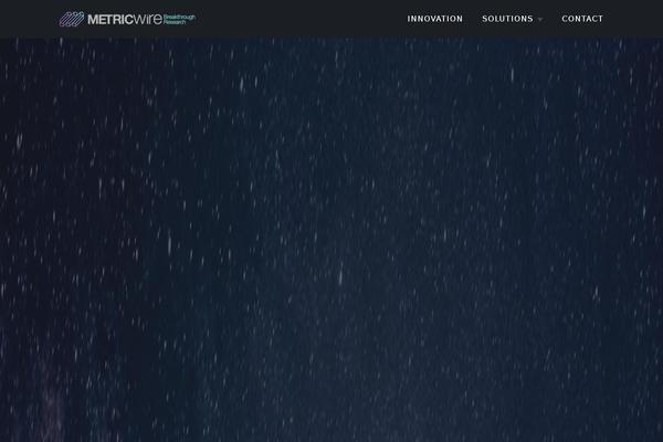 Materialize theme site design template sample