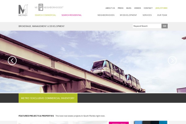 metro1cre.com site used Metro1