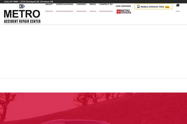 Avada Child theme site design template sample