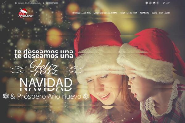 Site using Ultimate Landing Page and Coming Soon Page plugin