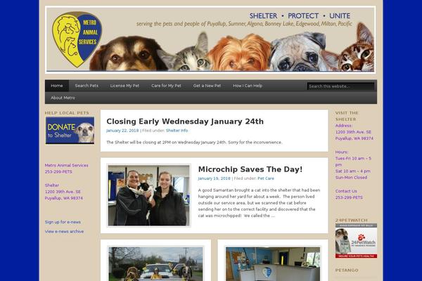 metroanimalservices.org site used Catch-fullscreen