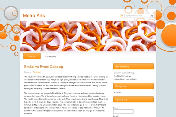 Js O4w theme site design template sample