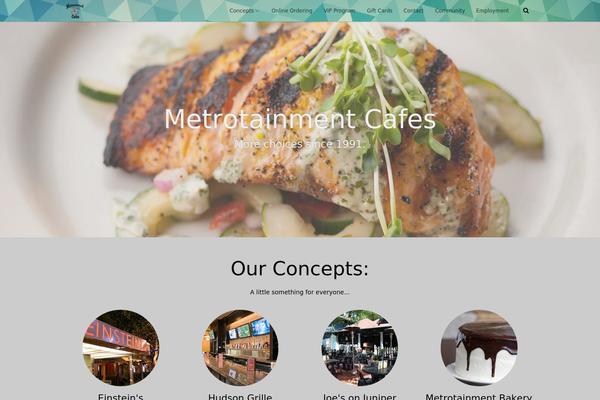 DMS theme site design template sample