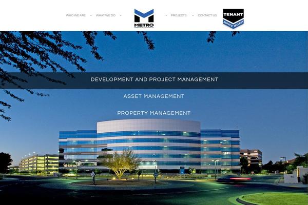 Parker theme site design template sample