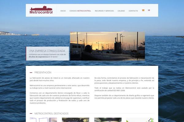 metrocontrol.es site used Bizoo