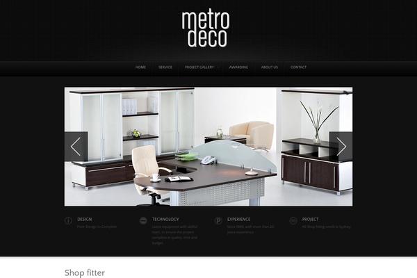 metrodeco.com.au site used Blacker