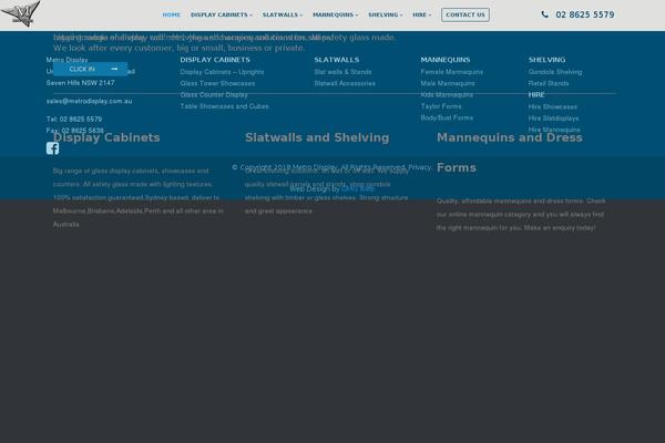 Ultra-child theme site design template sample