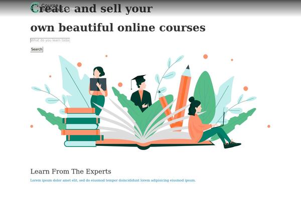 Site using Thim-course-builder plugin
