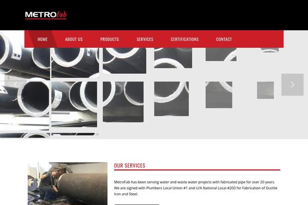 metrofabinc.com site used Metrofab