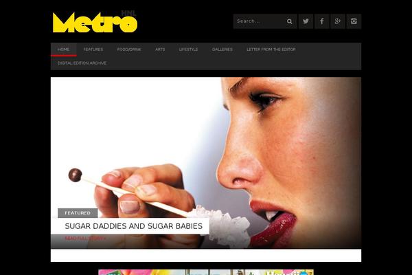 BUCKET theme site design template sample