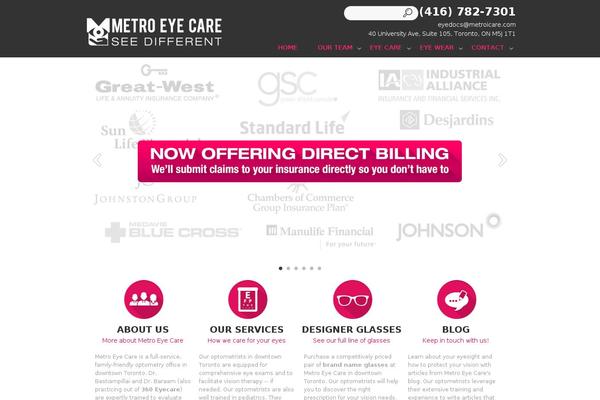 OceanWP theme site design template sample