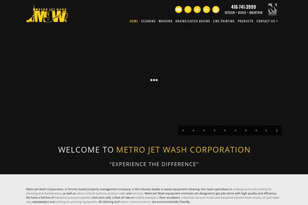 Allure theme site design template sample