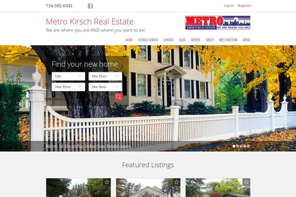 Chicago theme site design template sample