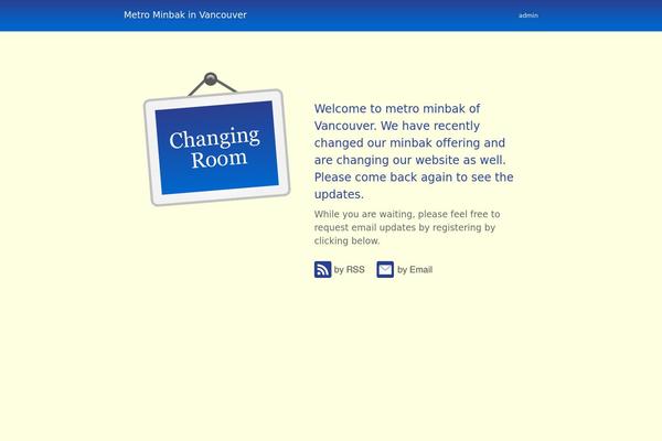 metrominbak.com site used Changing-room