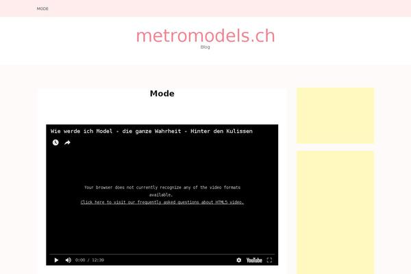 Kalon theme site design template sample