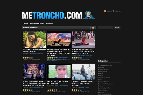 Videozoom theme site design template sample