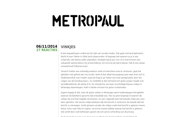 Popular-blog theme site design template sample
