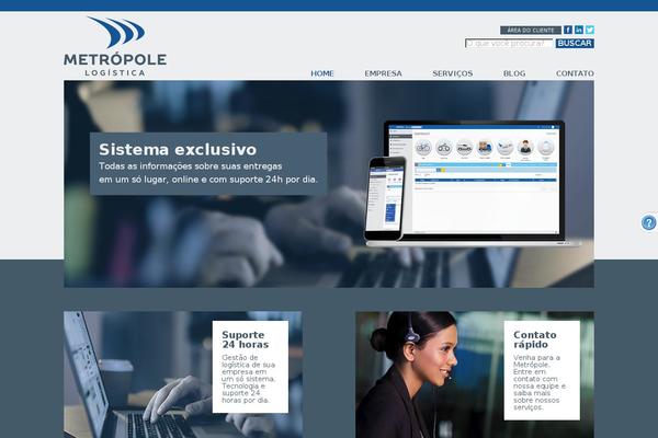 metropole.com.br site used Metropole