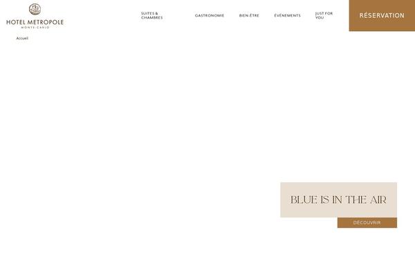 metropole.com site used Metropole