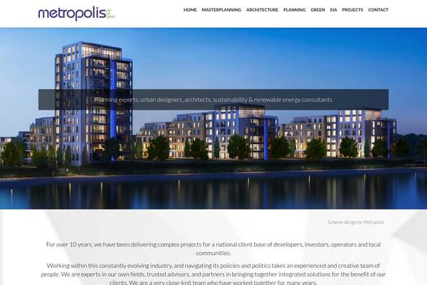 Zeyn theme site design template sample