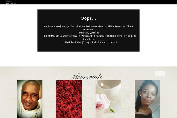 Site using Widgetkit plugin