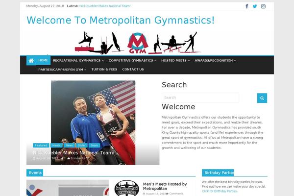 MH Magazine lite theme site design template sample