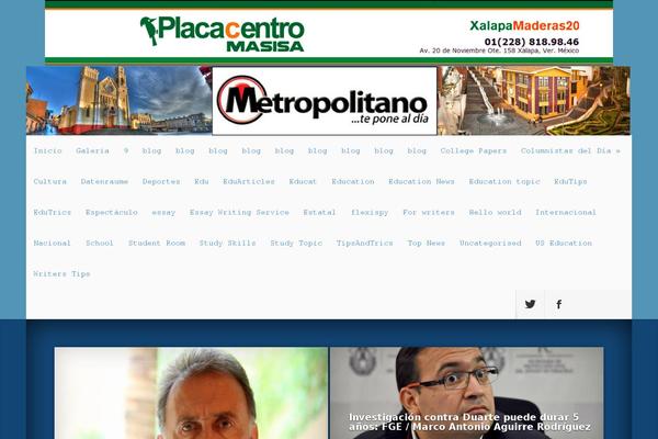 MH Newsdesk theme site design template sample