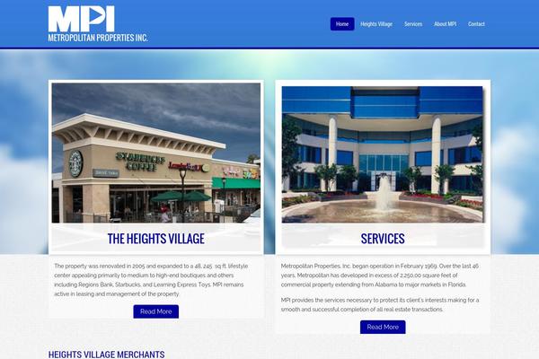 Mpi theme site design template sample