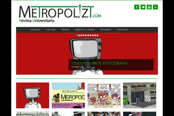 Magazino theme site design template sample