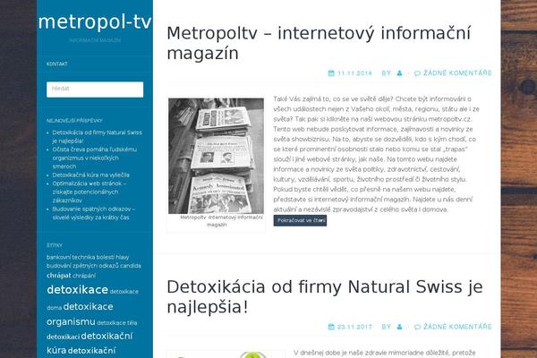 Flat theme site design template sample