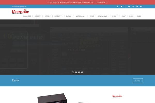 Site using WP Notification Bars plugin