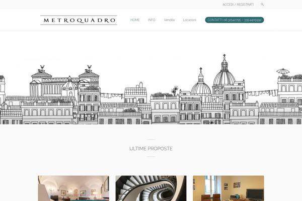 metroquadro.org site used Hometown-theme