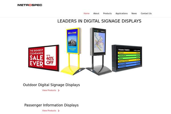 metrospec.com.au site used Trisense