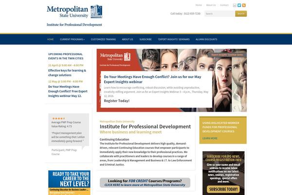 Academica Pro theme site design template sample