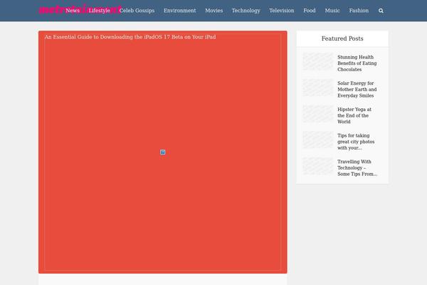 Voice theme site design template sample