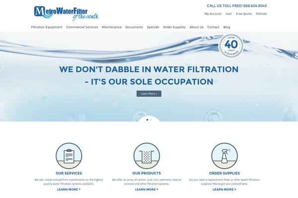 Metro theme site design template sample