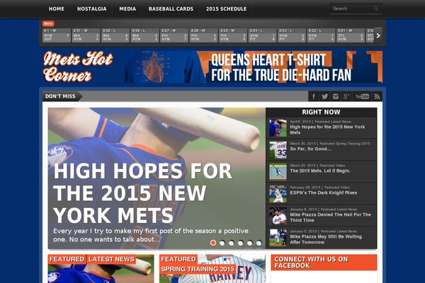 Gameday theme site design template sample