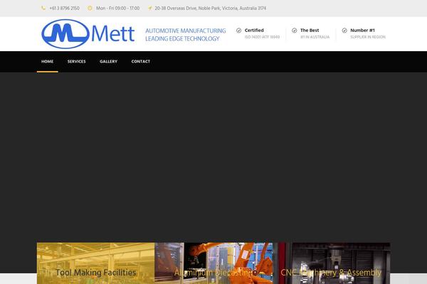 Realfactory theme site design template sample
