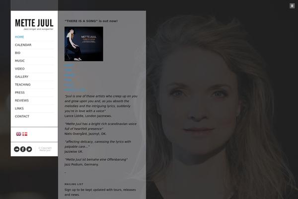 Flashlight theme site design template sample
