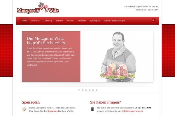 Dejavu theme site design template sample
