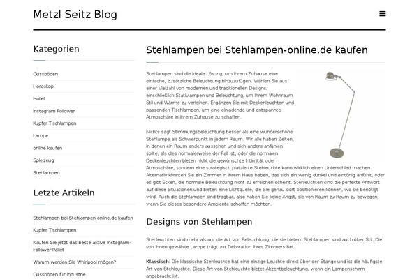 metzl-seitz.de site used Mastro
