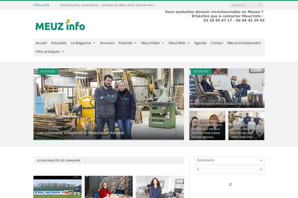 SmartMag theme site design template sample